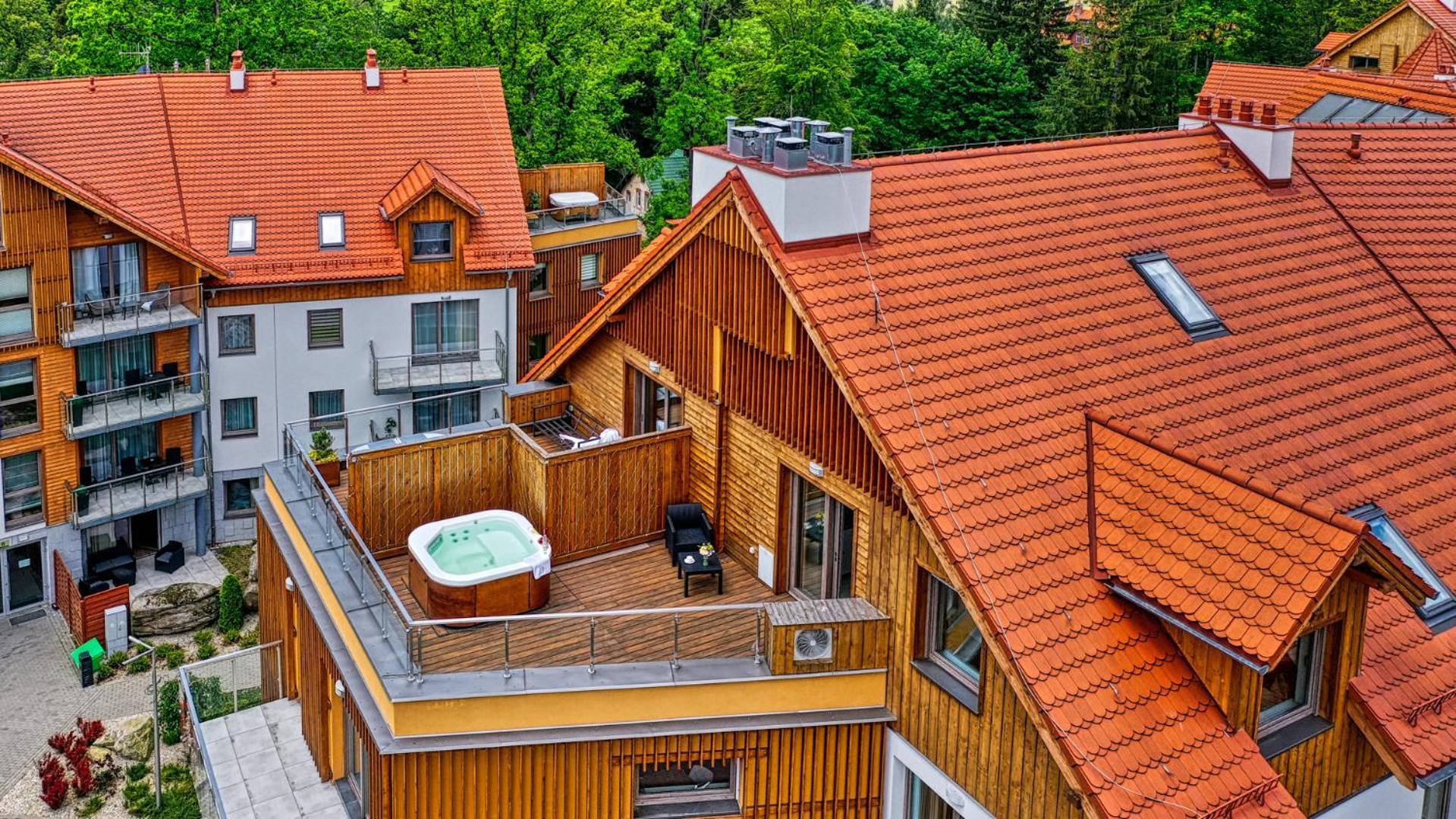 Royal Prestige Collection Z Prywatnym Jacuzzi - Stone Hill Resort Z Basenem I Saunami Szklarska Poręba Esterno foto